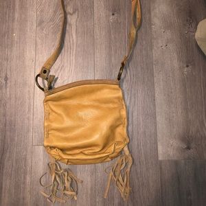 Tan leather Lucky Brand purse